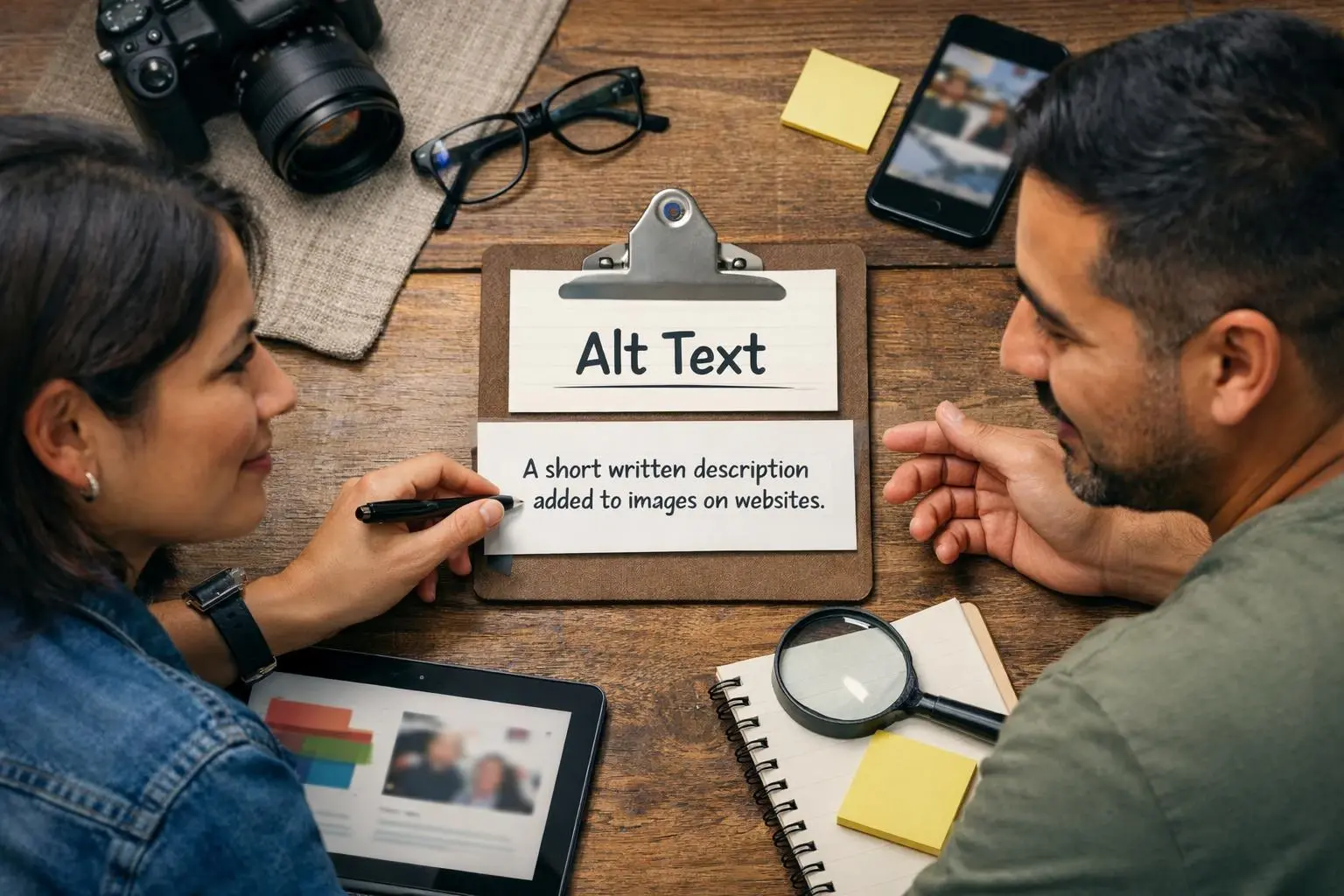 Alt Text in SEO Agency: Alt Text is a short written description added to images on websites—visual guide