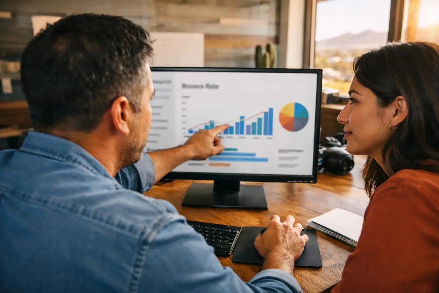 How Bounce Rate applies to SEO Agency services in El Paso, United States—practical illustration
