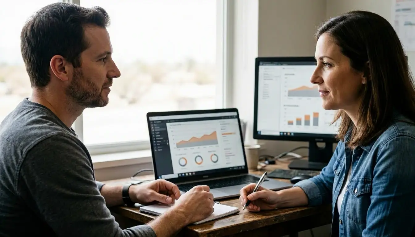 How Google Analytics applies to SEO Agency services in El Paso, United States—practical illustration