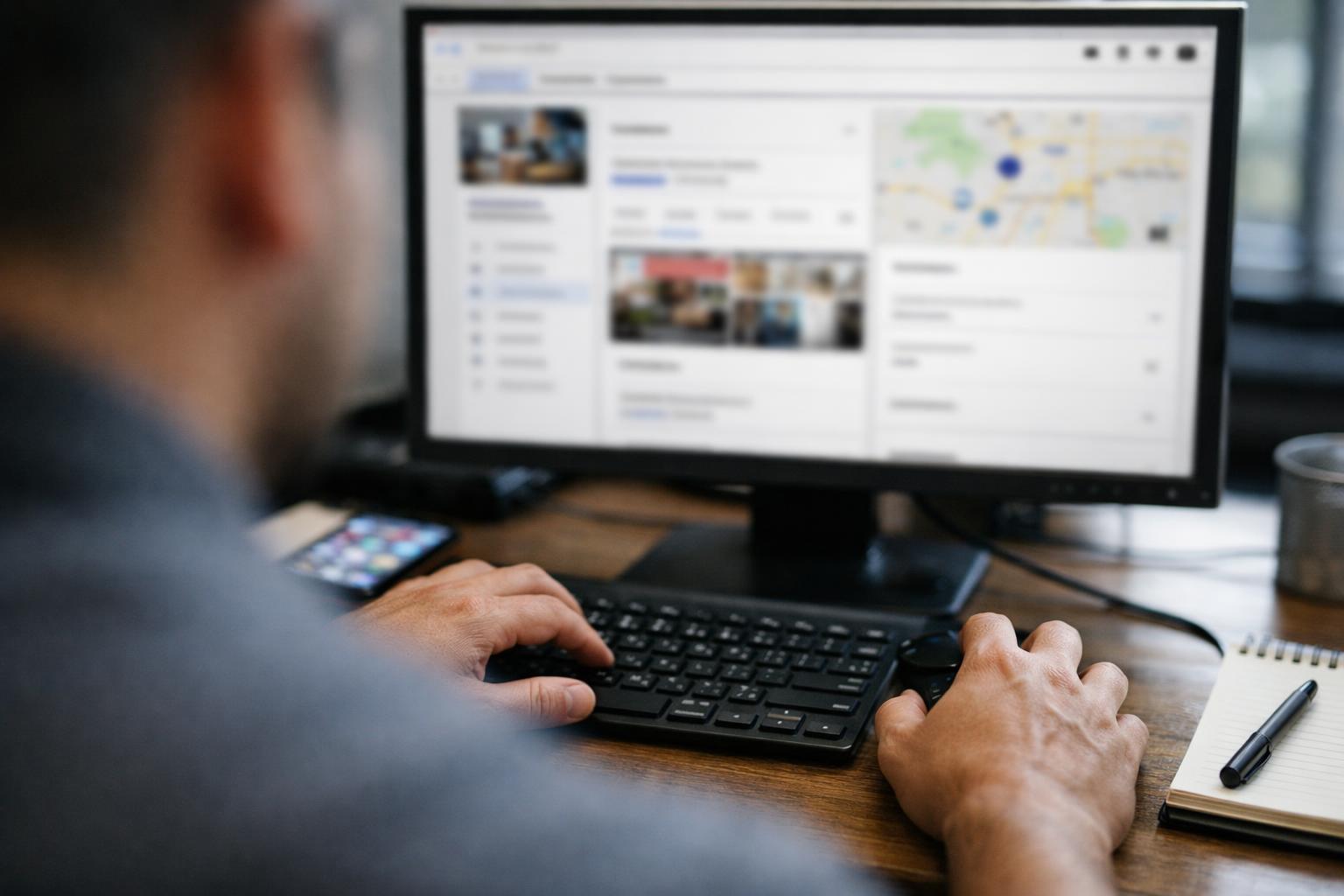 How Google My Business applies to SEO Agency services in El Paso, United States—practical illustration