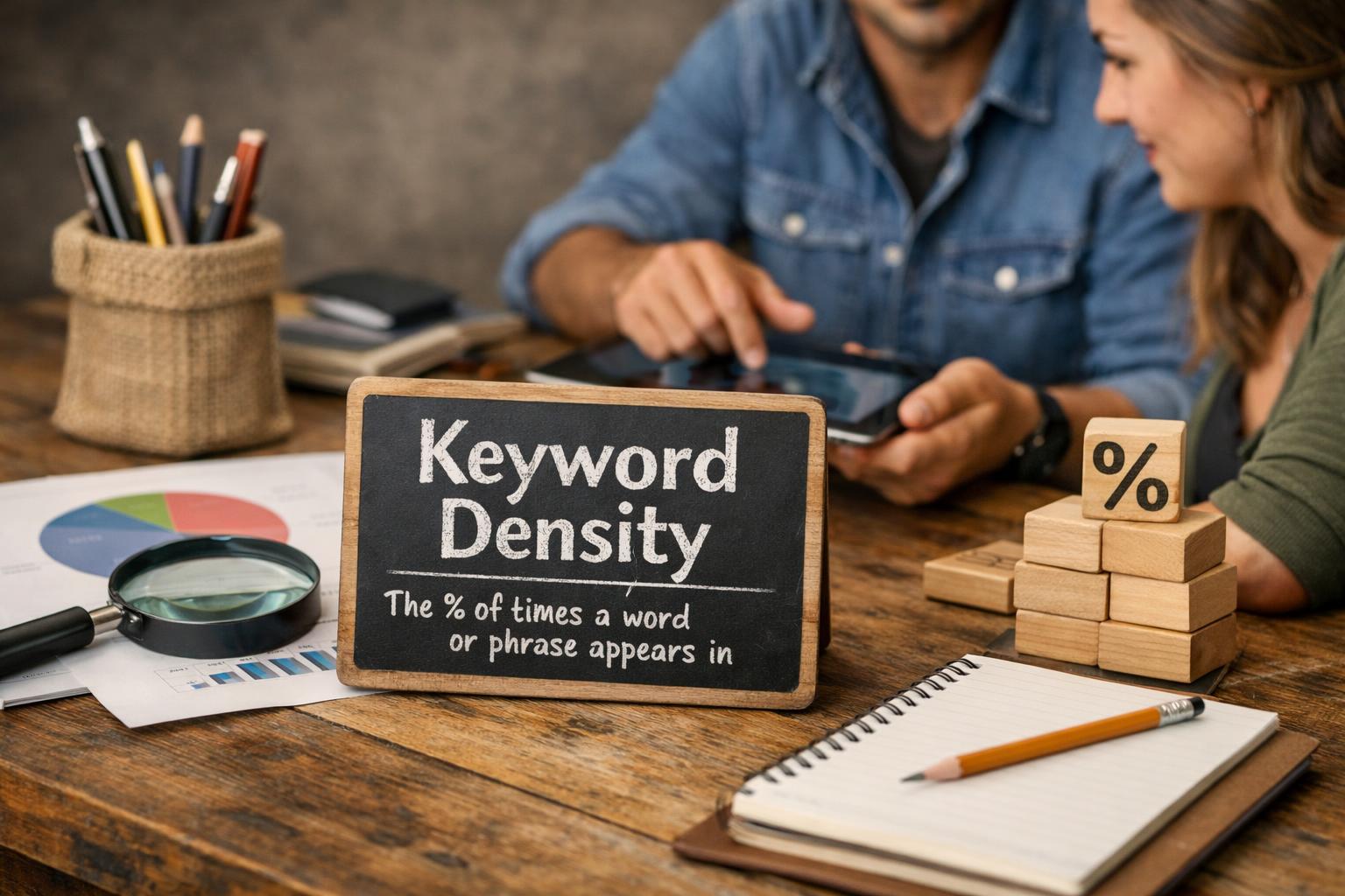 How Keyword Density applies to SEO Agency services in El Paso, United States—practical illustration