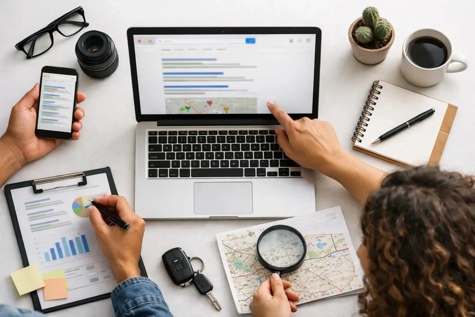 How Search Engine Results Page applies to SEO Agency services in El Paso, United States—practical illustration